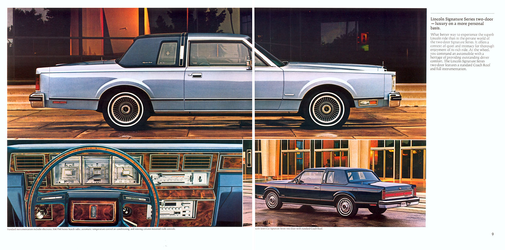 1981 Lincoln Town Car Brochure Page 4